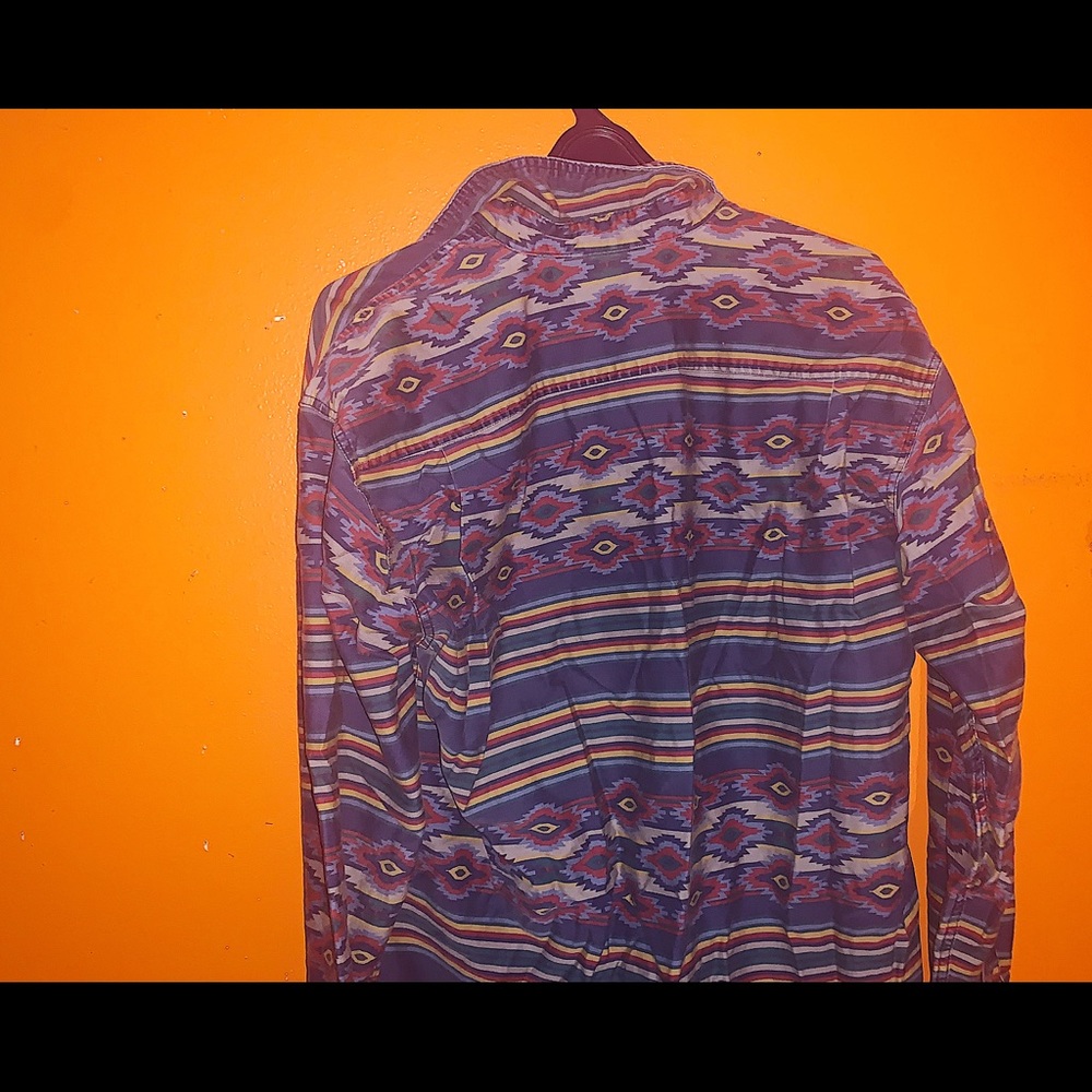 Aztec Pattern Button Up - Picture 2 of 2